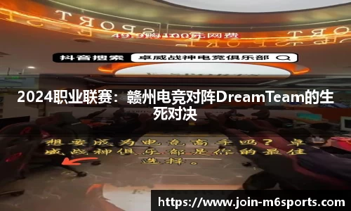 2024职业联赛：赣州电竞对阵DreamTeam的生死对决